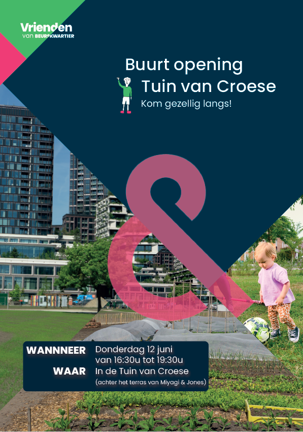 Poster opening Tuin van Croese
