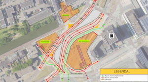 werkterrein project Lombokplein 1e kwartaal 2026